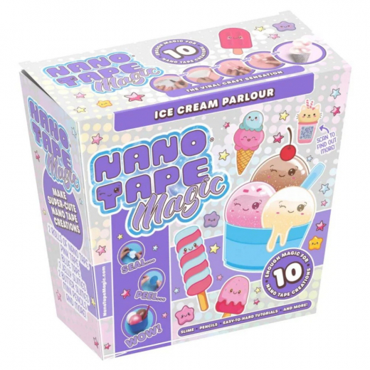 Nano Tape Magic - Ice Cream Parlour i gruppen LEGETØJ / Skab & mal hos Spelexperten (480-1304)
