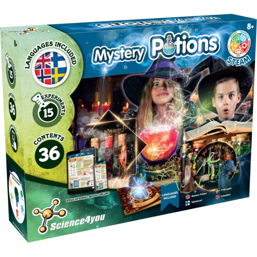 Sience4you Mystery Potions i gruppen LEGETØJ / Opfind & eksperiment hos Spelexperten (48025000)
