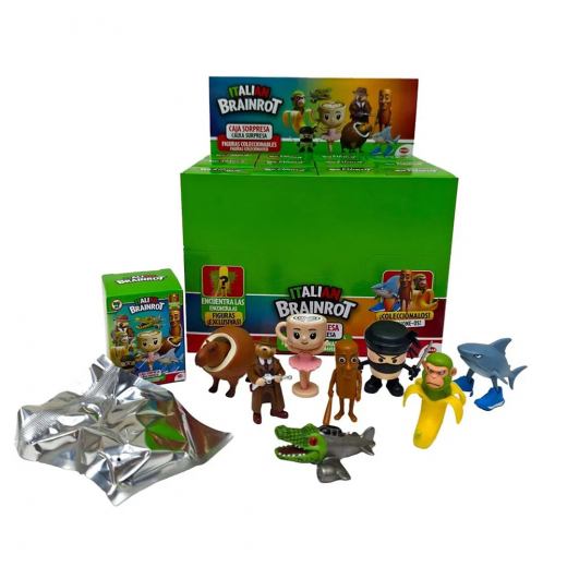 Brainrot Single Pack Blind Box i gruppen LEGETØJ / Collectibles / Italian Brainrot Collectables hos Spelexperten (498-07600)