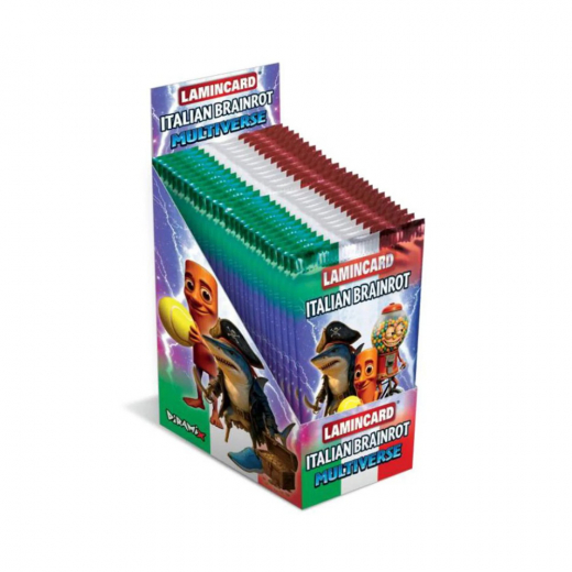 Lamincard - Italian Brainrot Wave 2 Display i gruppen SELSKABSSPIL / Samlekort hos Spelexperten (498-50006-D)