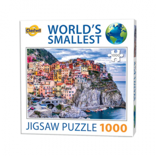 World’s Smallest -Manarola 1000 Brikker i gruppen Nyheder hos Spelexperten (5015766013565)