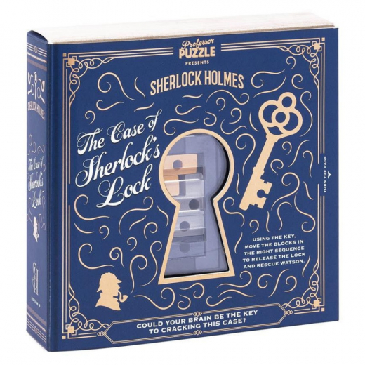 Sherlock Holmes The Case of Sherlock's Lock Puzzle i gruppen SELSKABSSPIL / Hjernevridere hos Spelexperten (5056297244011)