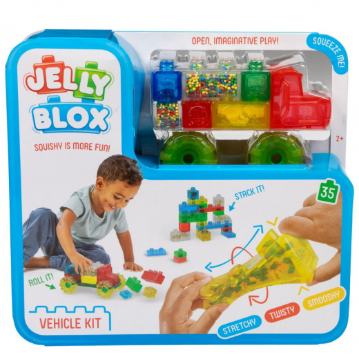 Jelly Blox Køretøjer Kit i gruppen LEGETØJ / Byggeklodser hos Spelexperten (51125000)