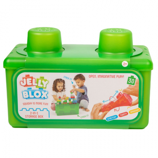 Jelly Blox 2-i-1 Opbevaringsboks i gruppen LEGETØJ / Byggeklodser hos Spelexperten (51125001)