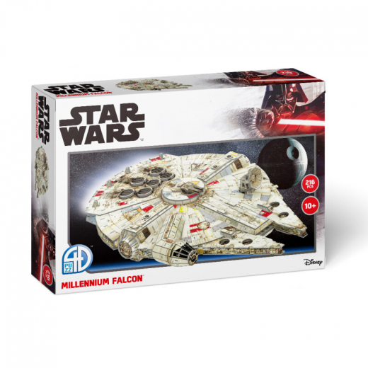 4D Model Kit -  Star Wars Millennium Falcon 216 Brikker i gruppen  hos Spelexperten (51401)