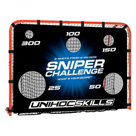 Unihoc Ball Buster Sniper Challenge 115 x 160 cm i gruppen UDENDØRSSPIL / Floorball / Målbur og tilbehør hos Spelexperten (52097)