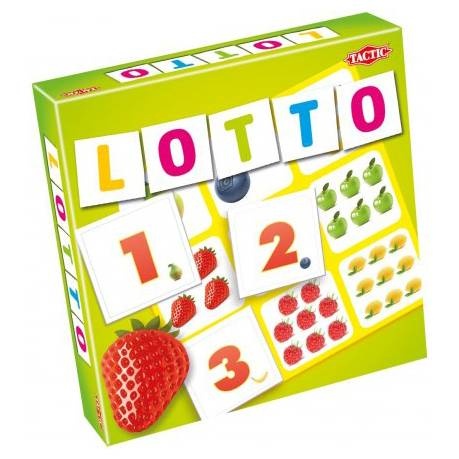 Lotto Frugter og tal i gruppen SELSKABSSPIL / Børnespil hos Spelexperten (52677)