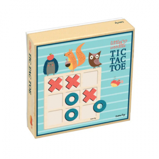 Little Woodies - Tic Tac Toe i gruppen SELSKABSSPIL / Børnespil hos Spelexperten (5409)