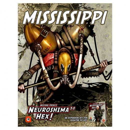 Neuroshima Hex! 3.0 - Mississippi (Exp.) i gruppen SELSKABSSPIL / Udvidelser hos Spelexperten (541PLG)
