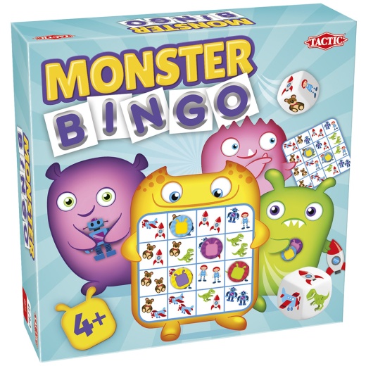 Monster Bingo i gruppen SELSKABSSPIL / Børnespil hos Spelexperten (56309)