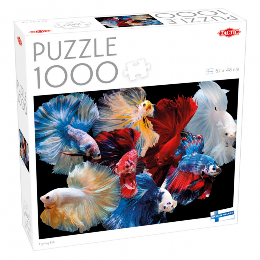 Tactic: Fighting Fish 1000 Brikker i gruppen PUSLESPIL / 1000 brikker hos Spelexperten (56627)