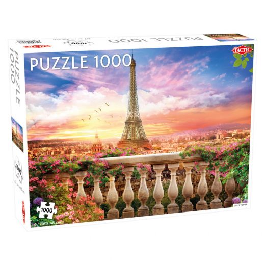 Tactic: Eiffel Tower 1000 Brikker i gruppen PUSLESPIL / 1000 brikker hos Spelexperten (56628)