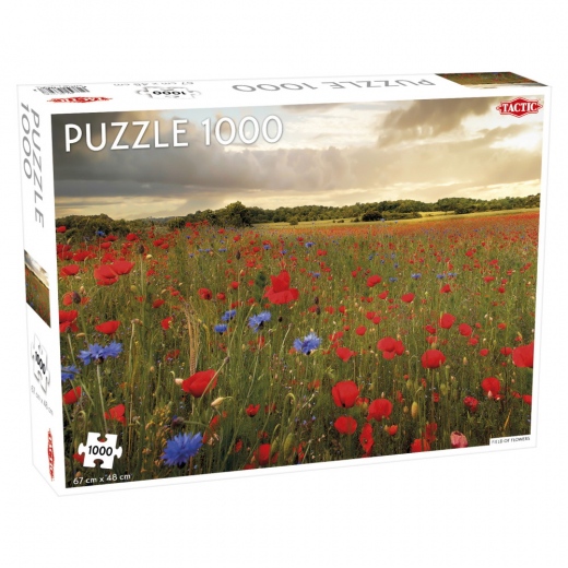 Tactic: Field of Flowers 1000 Brikker i gruppen PUSLESPIL / 1000 brikker hos Spelexperten (56646)