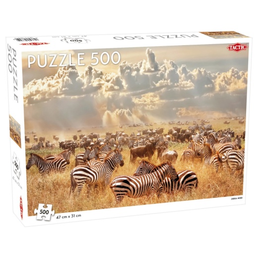 Tactic: Zebra Herd 500 brikker i gruppen PUSLESPIL / < 750 brikker hos Spelexperten (56655)