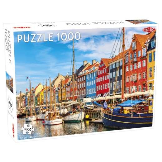 Tactic: Nyhavn 1000 brikker i gruppen PUSLESPIL / 1000 brikker hos Spelexperten (56698)