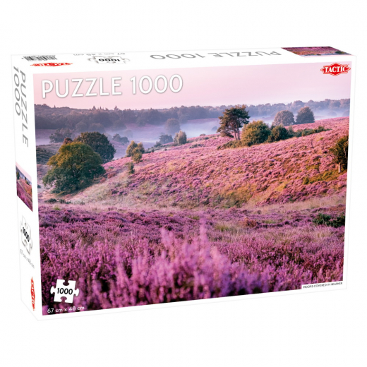 Tactic: Moors Covered in Heather 1000 Brikker i gruppen PUSLESPIL / 1000 brikker hos Spelexperten (56750)