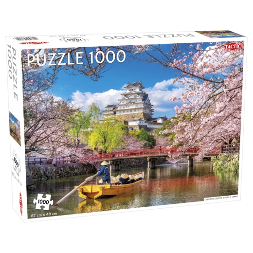 Tactic: Cherry Blossoms in Himeji, Japan 1000 brikker i gruppen PUSLESPIL / 1000 brikker hos Spelexperten (56751)
