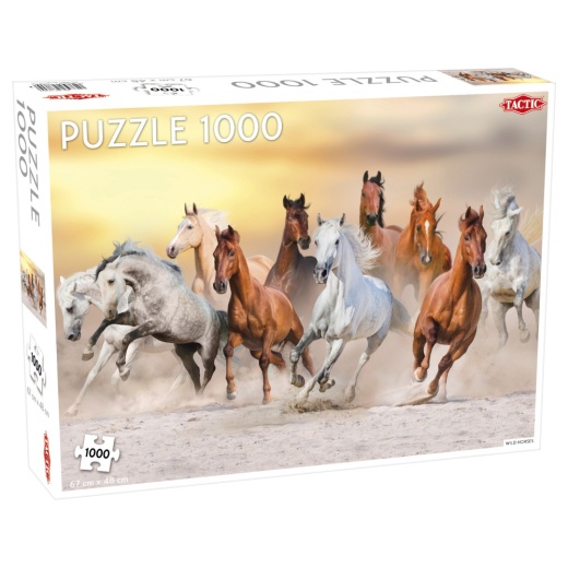 Tactic: Wild Horses 1000 brikker i gruppen PUSLESPIL / 1000 brikker hos Spelexperten (56754)