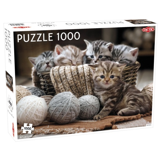 Tactic: Kittens 1000 brikker i gruppen PUSLESPIL / 1000 brikker hos Spelexperten (56803)