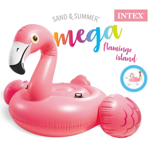 INTEX Mega Flamingo Island i gruppen LEGETØJ / Vand legetøj / Oppustelig hos Spelexperten (57288)