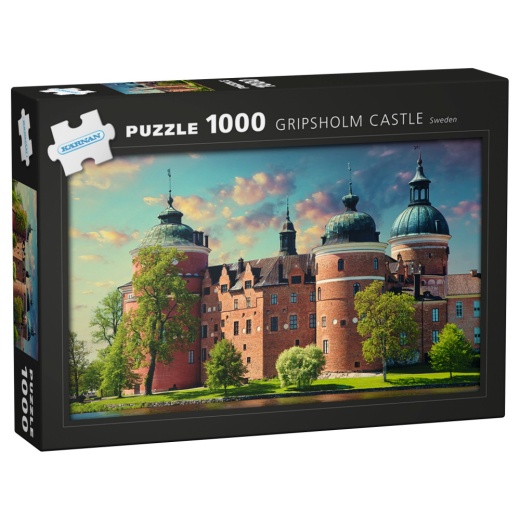 Kärnan Puslespil: Gripsholm Castle 1000 Brikker i gruppen PUSLESPIL / 1000 brikker hos Spelexperten (580031)