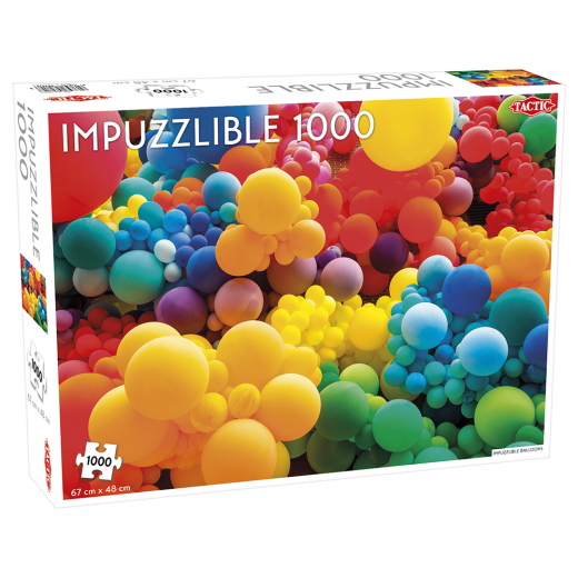 Tactic: Impuzzlible Balloons 1000 brikker i gruppen PUSLESPIL / 1000 brikker hos Spelexperten (58281)