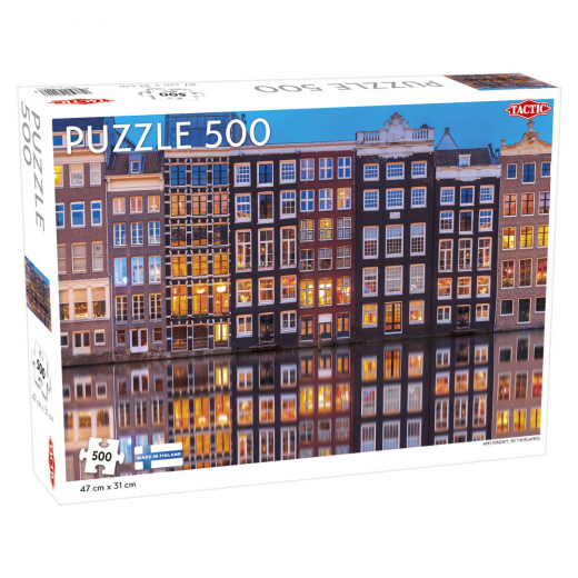 Tactic: Amsterdam, Netherlands 500 Brikker i gruppen PUSLESPIL / < 750 brikker hos Spelexperten (58291)