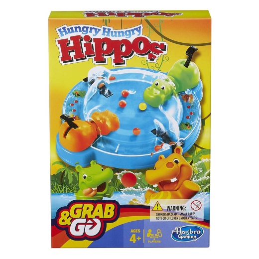 Hungry Hungry Hippos - Rejsespil i gruppen  hos Spelexperten (5853443)