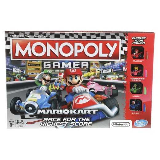 Monopoly Gamer: Mario Kart i gruppen SELSKABSSPIL / Familiespil hos Spelexperten (5854614)