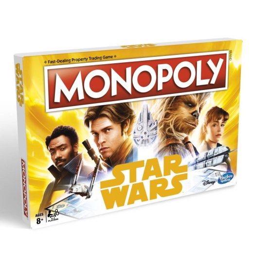 Monopoly: Star Wars i gruppen SELSKABSSPIL / Familiespil hos Spelexperten (5854615)