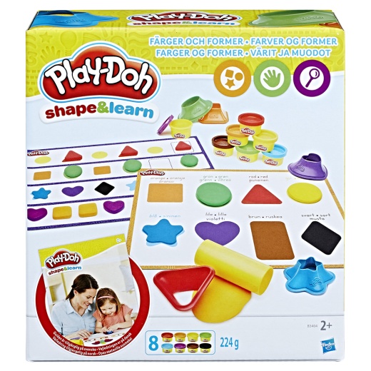 Play-Doh Shape & Learn Farver og Former i gruppen  hos Spelexperten (5854710)