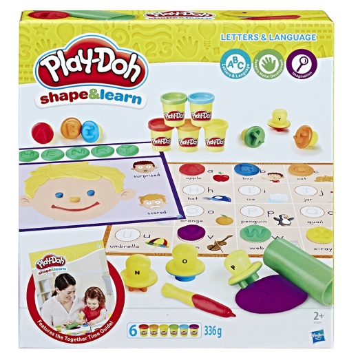 Play-Doh Shape & Learn Bogstaver og Sprog i gruppen  hos Spelexperten (5854712)