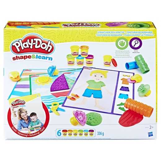 Play-Doh Shape & Learn Teksturer og Redskaber i gruppen  hos Spelexperten (5854713)