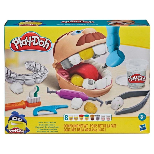 Play-Doh Drill 'n Fill Dentist i gruppen LEGETØJ / Play-Doh hos Spelexperten (5857843)