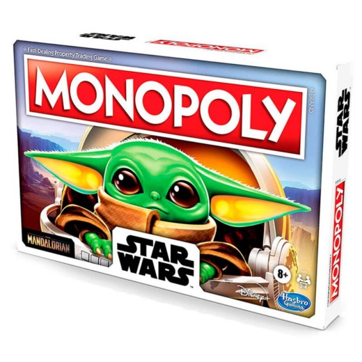Monopoly - Star Wars the Child i gruppen SELSKABSSPIL / Familiespil hos Spelexperten (5857886)