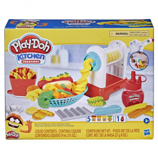 Play-Doh Spiral Fries Playset i gruppen  hos Spelexperten (5858497)