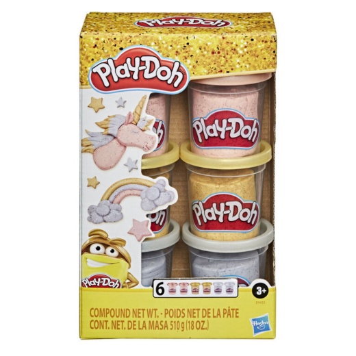 Play-Doh Metallics Compound i gruppen LEGETØJ / Play-Doh hos Spelexperten (5858542)