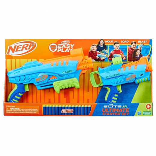 Nerf Elite JR - Ultimativt startsæt i gruppen LEGETØJ / Blasters hos Spelexperten (5859753)