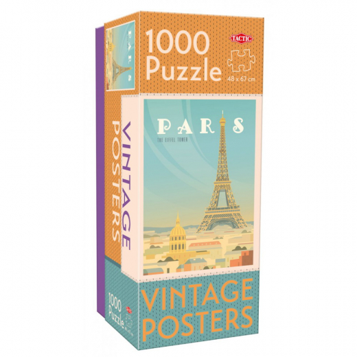 Tactic: Vintage Cities: Paris 1000 brikker i gruppen PUSLESPIL / 1000 brikker hos Spelexperten (58661)