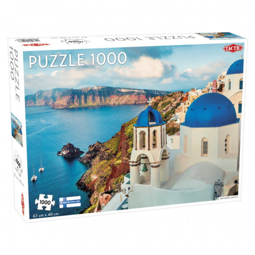Tactic: Santorini, Greece 1000 Brikker i gruppen PUSLESPIL / 1000 brikker hos Spelexperten (58678)