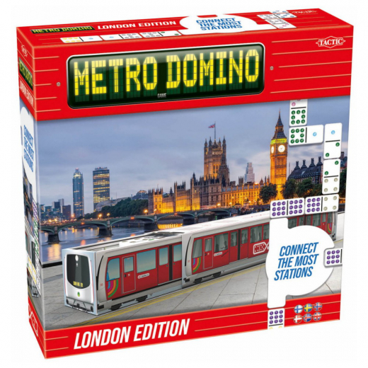 Metro Domino - London Edition i gruppen SELSKABSSPIL / Familiespil hos Spelexperten (58924)