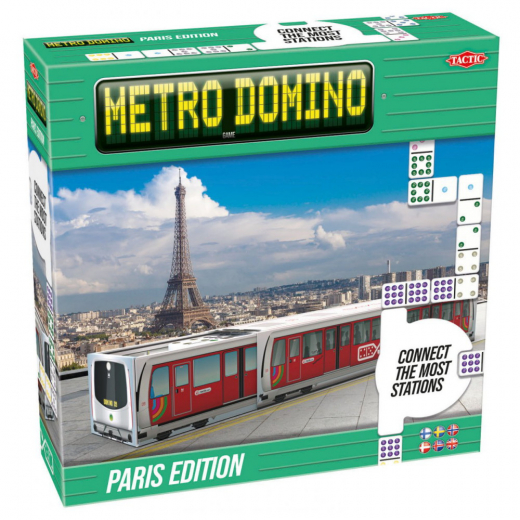 Metro Domino - Paris Edition i gruppen SELSKABSSPIL / Familiespil hos Spelexperten (58926)