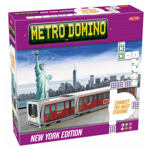 Metro Domino - New York Edition i gruppen SELSKABSSPIL / Familiespil hos Spelexperten (58931)