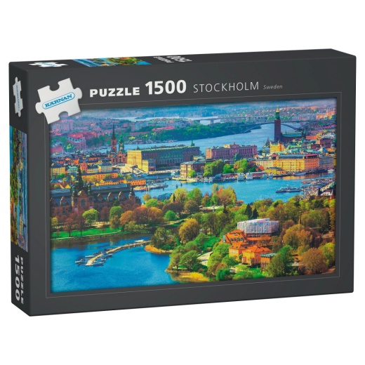 Kärnan Puslespil: Stockholm 1500 Brikker i gruppen  hos Spelexperten (590004)