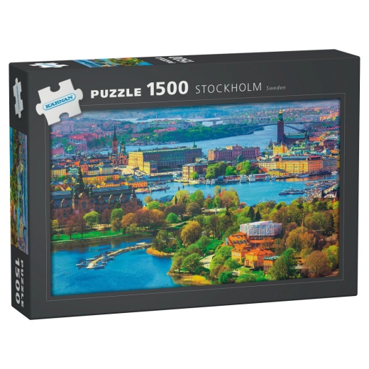 Kärnan Puslespil: Stockholm 1500 Brikker i gruppen  hos Spelexperten (590004)