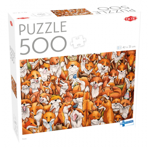 Tactic: Foxes 500 Brikker i gruppen PUSLESPIL / < 750 brikker hos Spelexperten (59214)