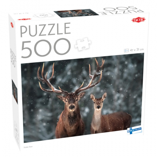 Tactic: Noble Deer 500 Brikker i gruppen PUSLESPIL / < 750 brikker hos Spelexperten (59216)