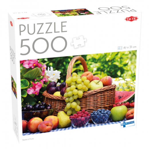 Tactic: Basket of Fruits 500 Brikker i gruppen PUSLESPIL / < 750 brikker hos Spelexperten (59224)
