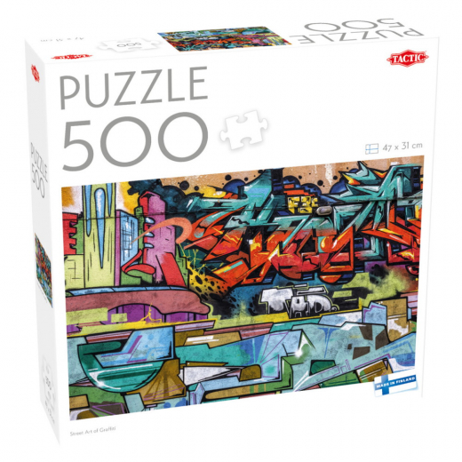 Tactic: Street Art of Graffiti 500 Brikker i gruppen PUSLESPIL / < 750 brikker hos Spelexperten (59225)