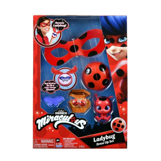 Miraculous - Ladybug Dress Up Set i gruppen LEGETØJ / Rollespil / Klæde sig ud hos Spelexperten (60-50600)